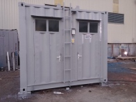 container toilet 2 buồng